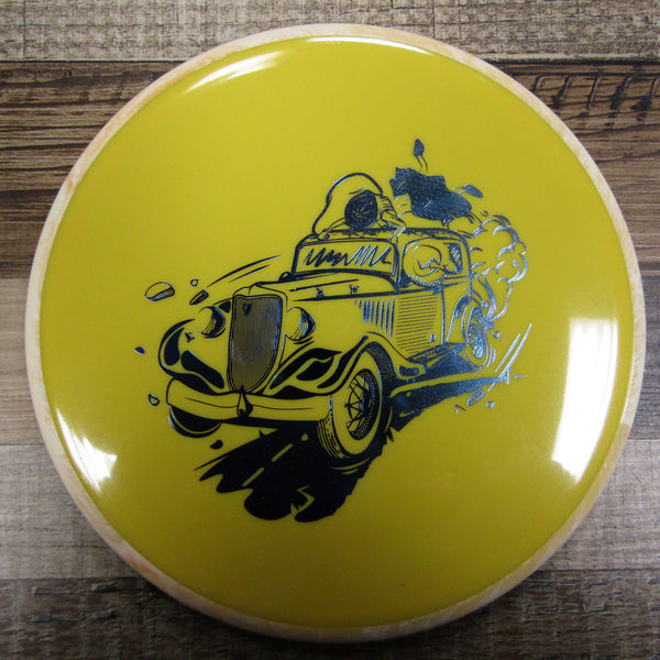 Axiom Hex Neutron Bonnie and Clyde Midrange Disc Golf Disc 173 Grams Yellow