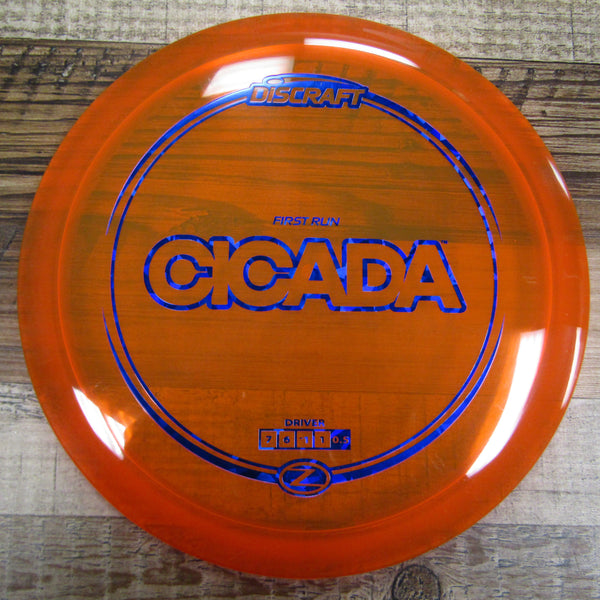 Discraft First Run Cicada Z Line Driver Disc Golf Disc 170-172 Grams Orange