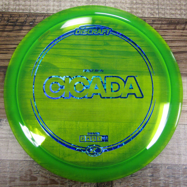 Discraft First Run Cicada Z Line Driver Disc Golf Disc 160-163 Grams Green