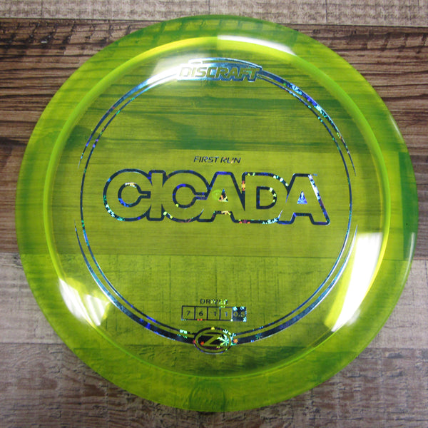 Discraft First Run Cicada Z Line Driver Disc Golf Disc 170-172 Grams Yellow