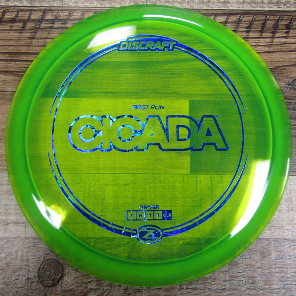 Discraft First Run Cicada Z Line Driver Disc Golf Disc 160-163 Grams Green