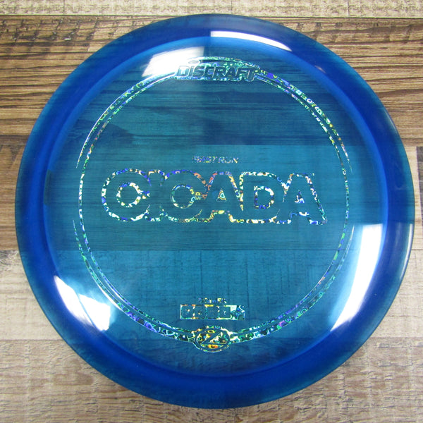 Discraft First Run Cicada Z Line Driver Disc Golf Disc 173-174 Grams Blue