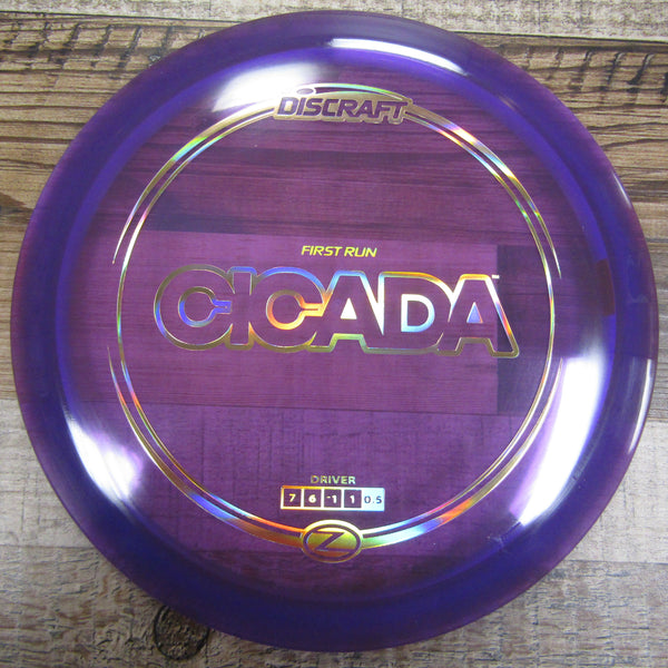 Discraft First Run Cicada Z Line Driver Disc Golf Disc 170-172 Grams Purple