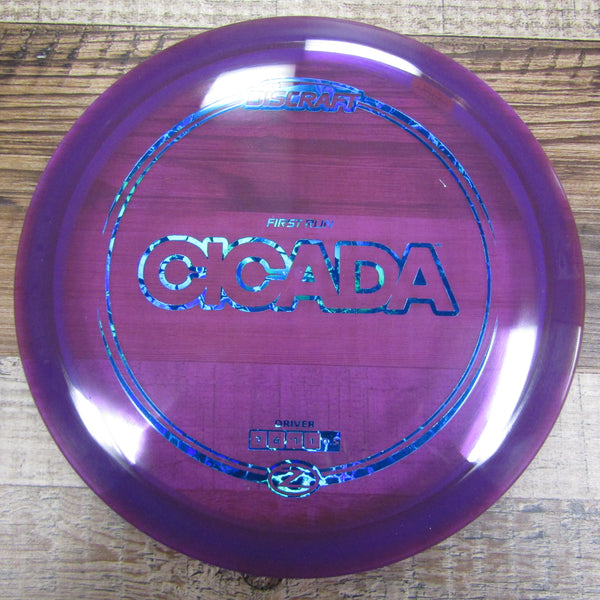 Discraft First Run Cicada Z Line Driver Disc Golf Disc 167-169 Grams Purple