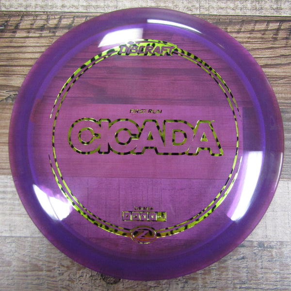 Discraft First Run Cicada Z Line Driver Disc Golf Disc 173-174 Grams Purple