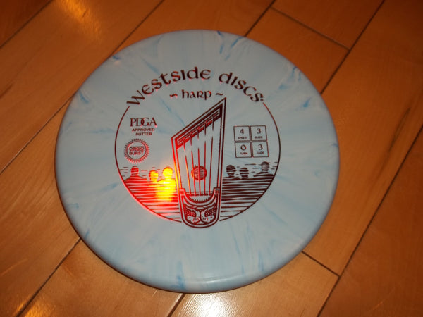 Westside Harp Origio Burst Putter 173 Grams Blue