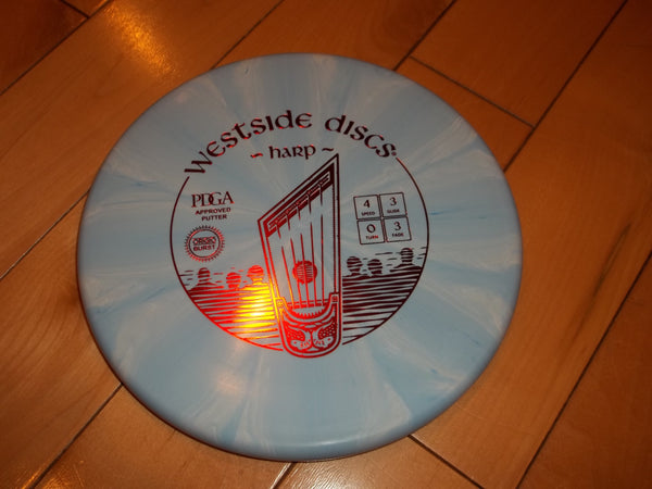 Westside Harp Origio Burst Putter 173 Grams Blue