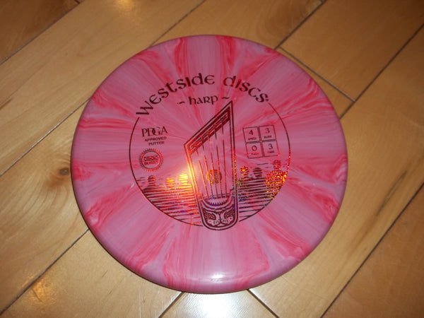 Westside Harp Origio Burst Putter 174 Grams Red