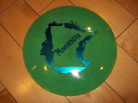 Prodigy D3 400 Spectrum Custom Minnesota Stamp Distance Driver Disc 174 Grams Green