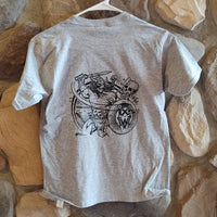 Warrior Shirt Youth Small Sport Gray