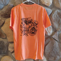 Warrior Shirt Adult Medium Heather Orange