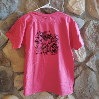 Warrior Shirt Youth XL Heliconia Pink