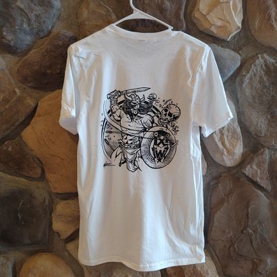 Warrior Shirt Adult Small White