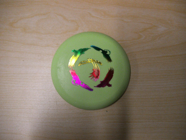 Mini Marker Eagle Green with Rainbow Foil