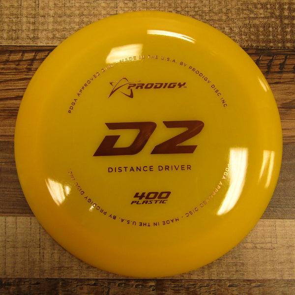 Prodigy D2 400 Distance Driver Disc 174 Grams Yellow