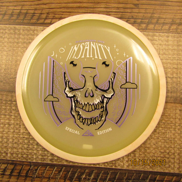 Axiom Insanity Glow Eclipse 2.0 Halloween 2021 Distance Driver Disc Golf Disc 175 Grams White Pink