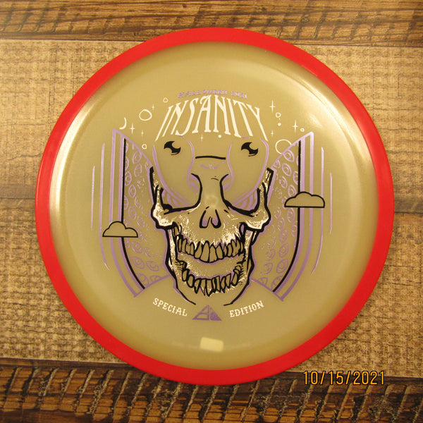 Axiom Insanity Glow Eclipse 2.0 Halloween 2021 Distance Driver Disc Golf Disc 175 Grams Red