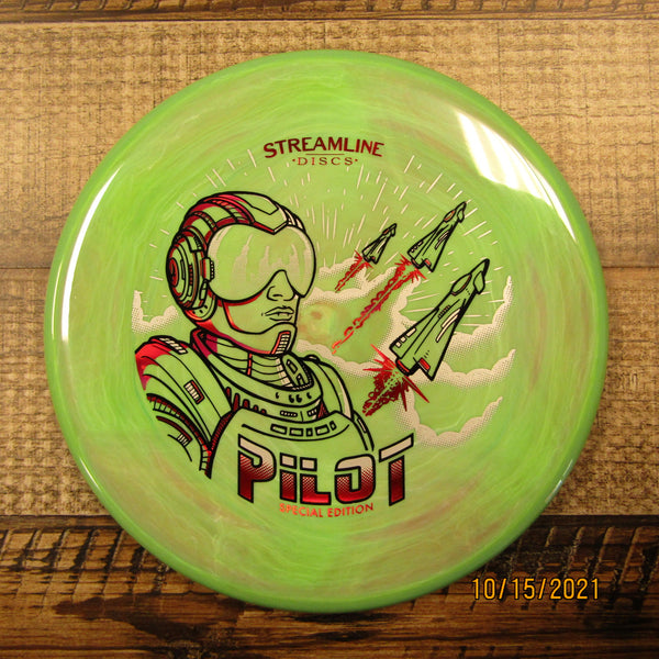 Streamline Pilot Neutron Special Edition Putt & Approach Disc Golf Disc 172 Grams Green Purple