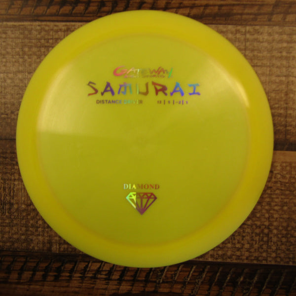 Gateway Samurai Diamond Distance Driver Disc Golf Disc 176 Grams Yellow