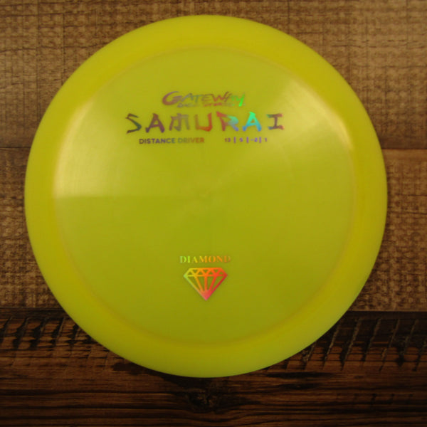 Gateway Samurai Diamond Distance Driver Disc Golf Disc 174 Grams Yellow