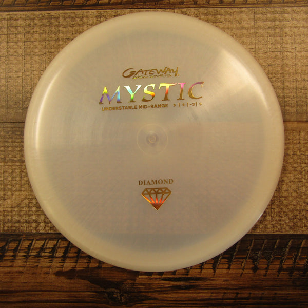 Gateway Mystic Diamond Midrange Disc Golf Disc 173 Grams White