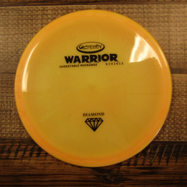 Gateway Warrior Diamond Midrange Disc Golf Disc 176 Grams Yellow Orange