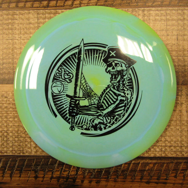 Prodigy X2 400 Pirate Skeleton Distance Driver Disc 173 Grams Green Blue