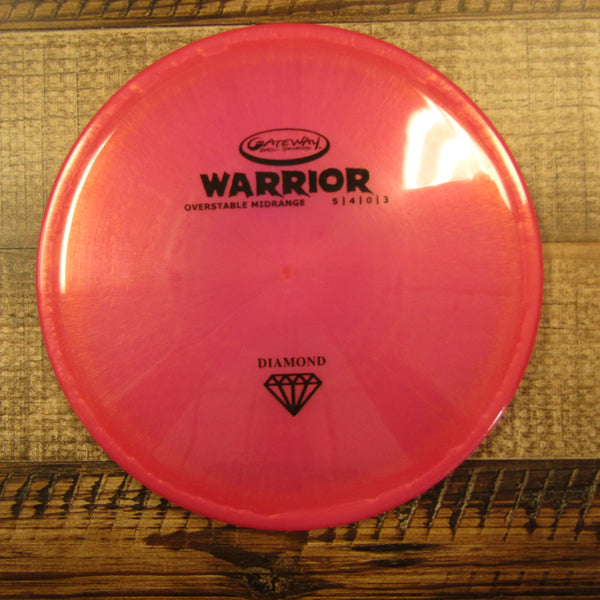 Gateway Warrior Diamond Midrange Disc Golf Disc 179 Grams Pink