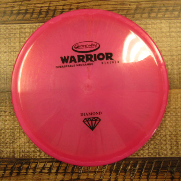 Gateway Warrior Diamond Midrange Disc Golf Disc 178 Grams Pink