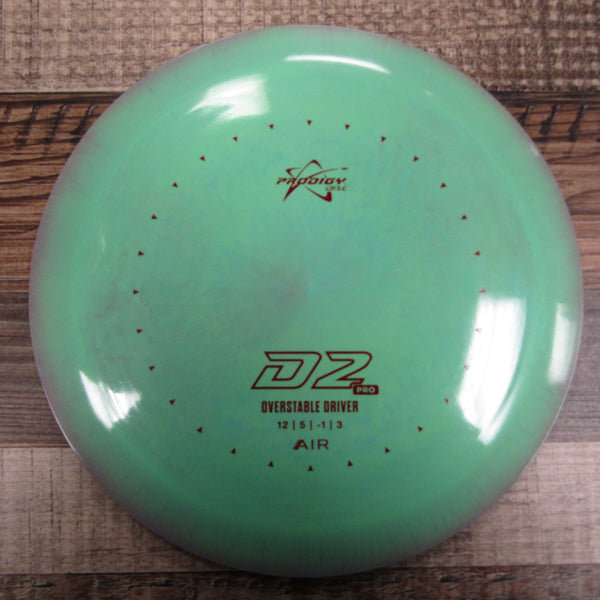 Prodigy D2 Pro Air Spectrum Driver Disc Golf Disc 158 Grams Green