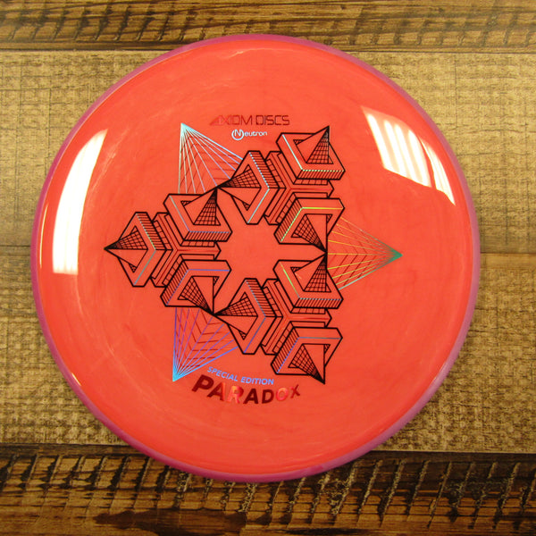Axiom Paradox Neutron Special Edition Midrange Disc Golf Disc 178 Grams Red Purple