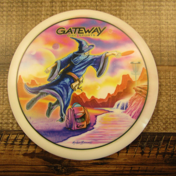Gateway Wizard Diamond Full Color Number 3 Michael Barnard Putter Disc Golf Disc 176 Grams