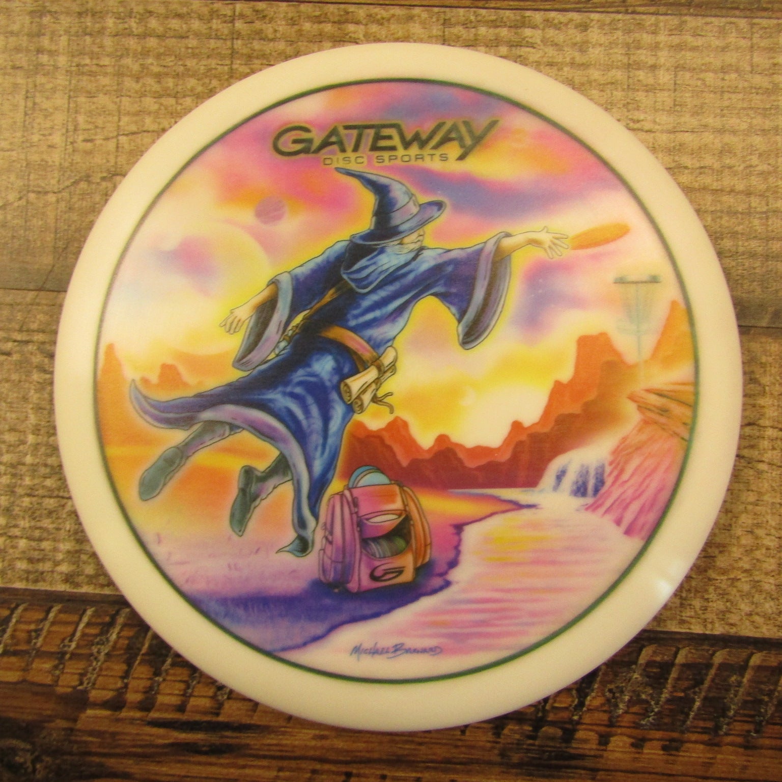 Gateway Wizard Diamond Full Color Number 3 Michael Barnard Putter