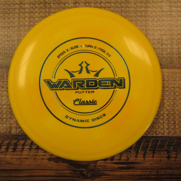Dynamic Discs Warden Classic Putter Disc Golf Disc 173 Grams Yellow