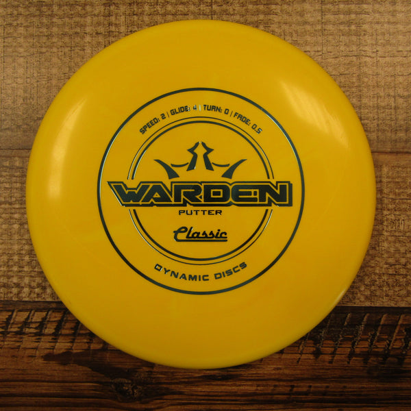 Dynamic Discs Warden Classic Putter Disc Golf Disc 173 Grams Yellow