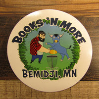 Paul Bunyan and Babe Disc Golf Books N More Sticker
