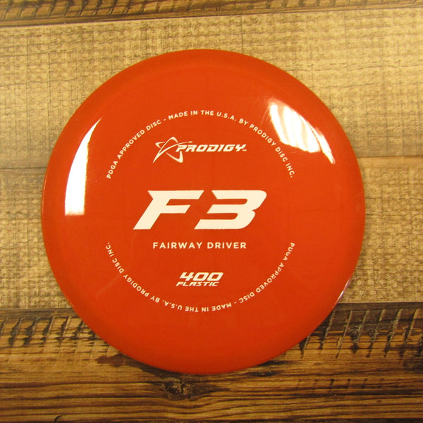 Prodigy F3 400 Fairway Driver Disc 175 Grams Orange