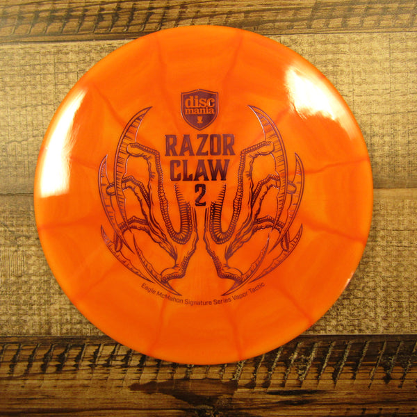 Discmania Razor Claw 2 Vapor Tactic Eagle McMahon Signature Series Approach Disc 176 Grams Orange
