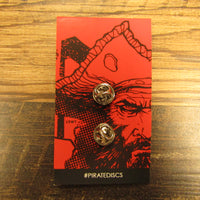 Pirate Series Male Pirate Disc Golf Pin