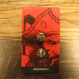 Pirate Series Male Pirate Disc Golf Pin