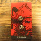 Pirate Series Female Pirate Disc Golf Pin