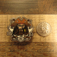 Pirate Series Male Pirate Disc Golf Pin