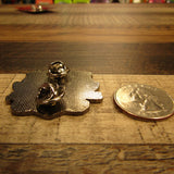 Pirate Series Male Pirate Disc Golf Pin