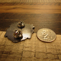 Pirate Series Female Pirate Disc Golf Pin