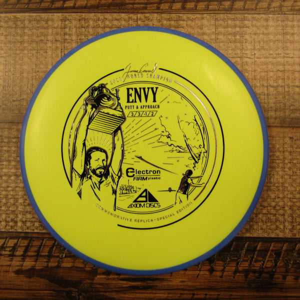 Axiom Envy Electron Firm James Conrad 2021 World Champion Putt & Approach Disc Golf Disc 175 Grams Yellow Blue