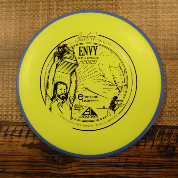 Axiom Envy Electron Firm James Conrad 2021 World Champion Putt & Approach Disc Golf Disc 174 Grams Yellow Blue