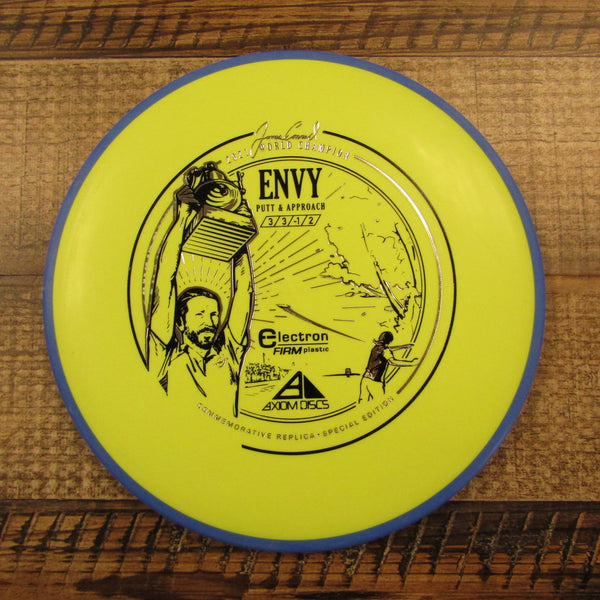 Axiom Envy Electron Firm James Conrad 2021 World Champion Putt & Approach Disc Golf Disc 174 Grams Yellow Blue