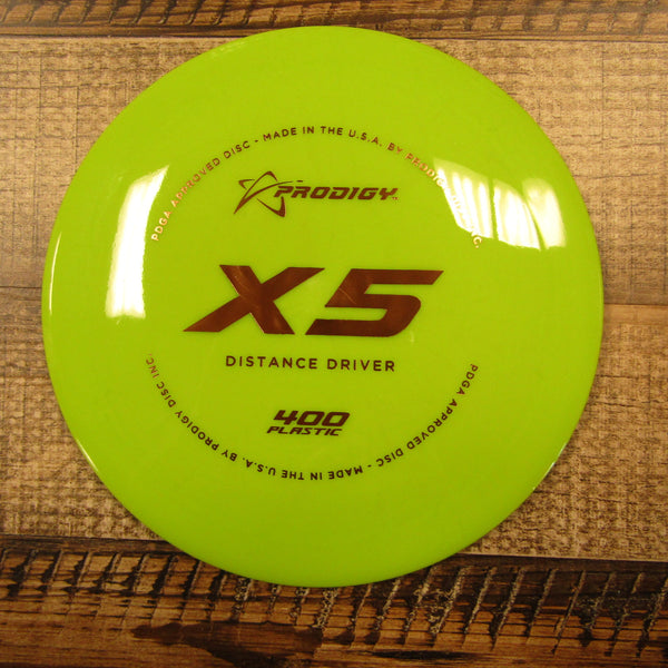Prodigy X5 400 Distance Driver Disc 174 Grams Green
