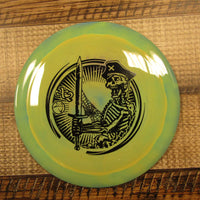 Prodigy X2 400 Pirate Skeleton Distance Driver Disc 173 Grams Green Yellow