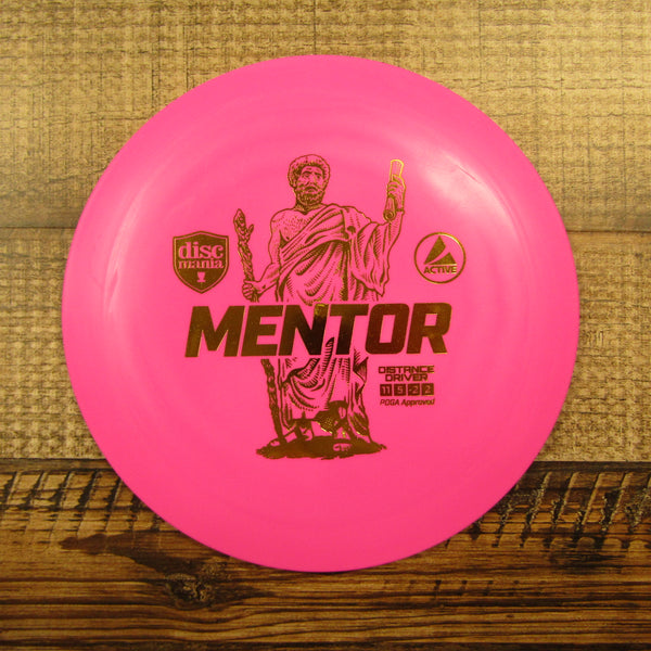 Discmania Mentor Active Distance Driver Disc Golf Disc 170 Grams Pink